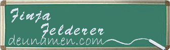 Finja Felderer Visitenkarte